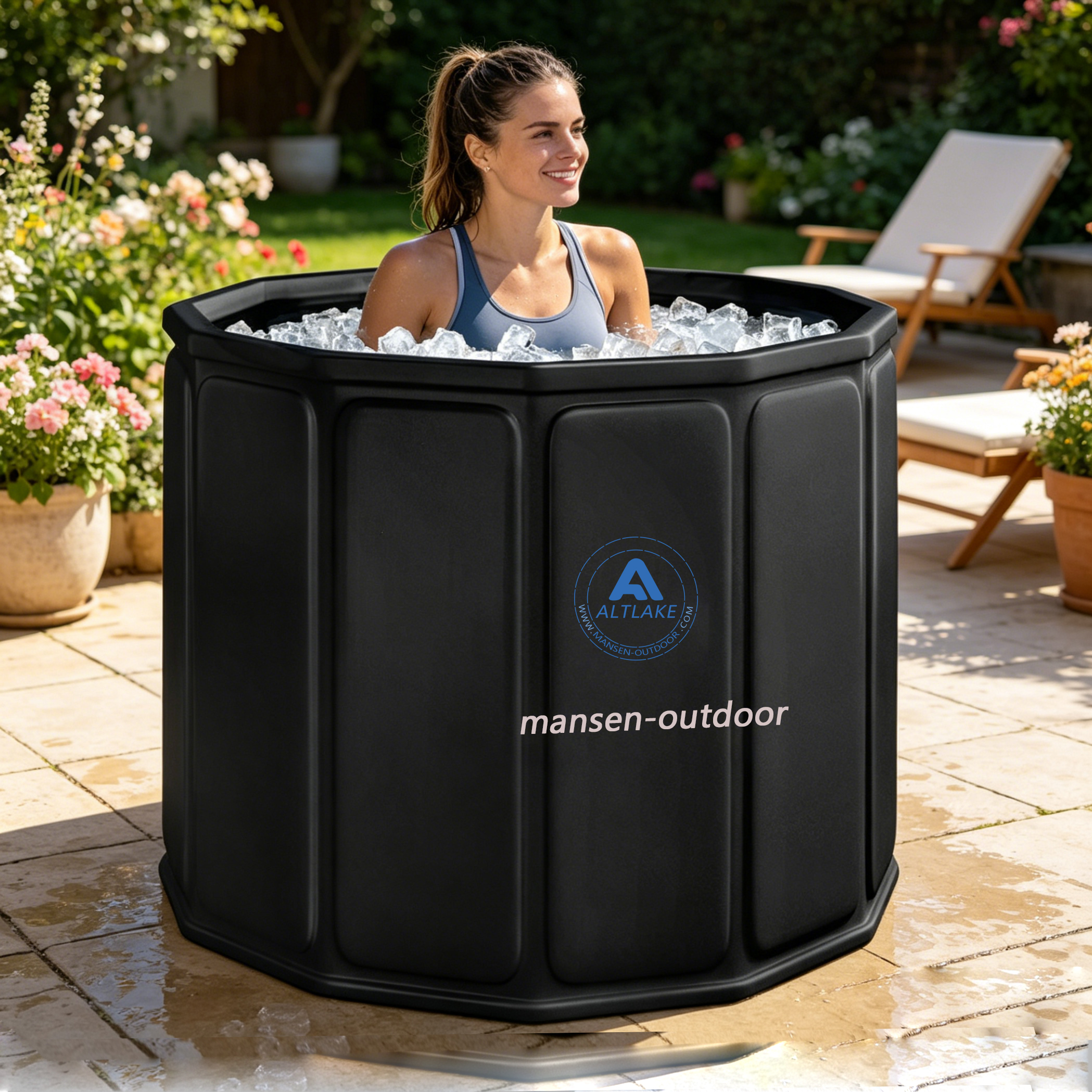 Folding tub