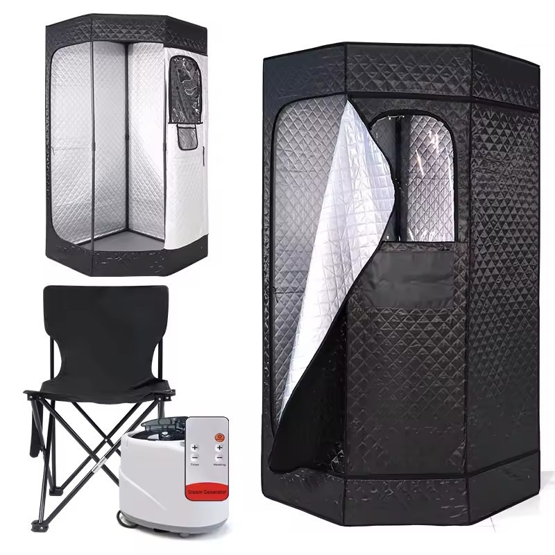Square sauna room