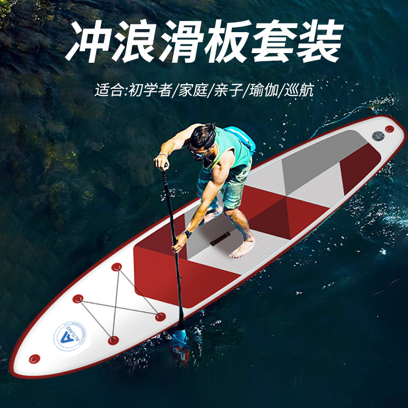 Inflatable surfboard