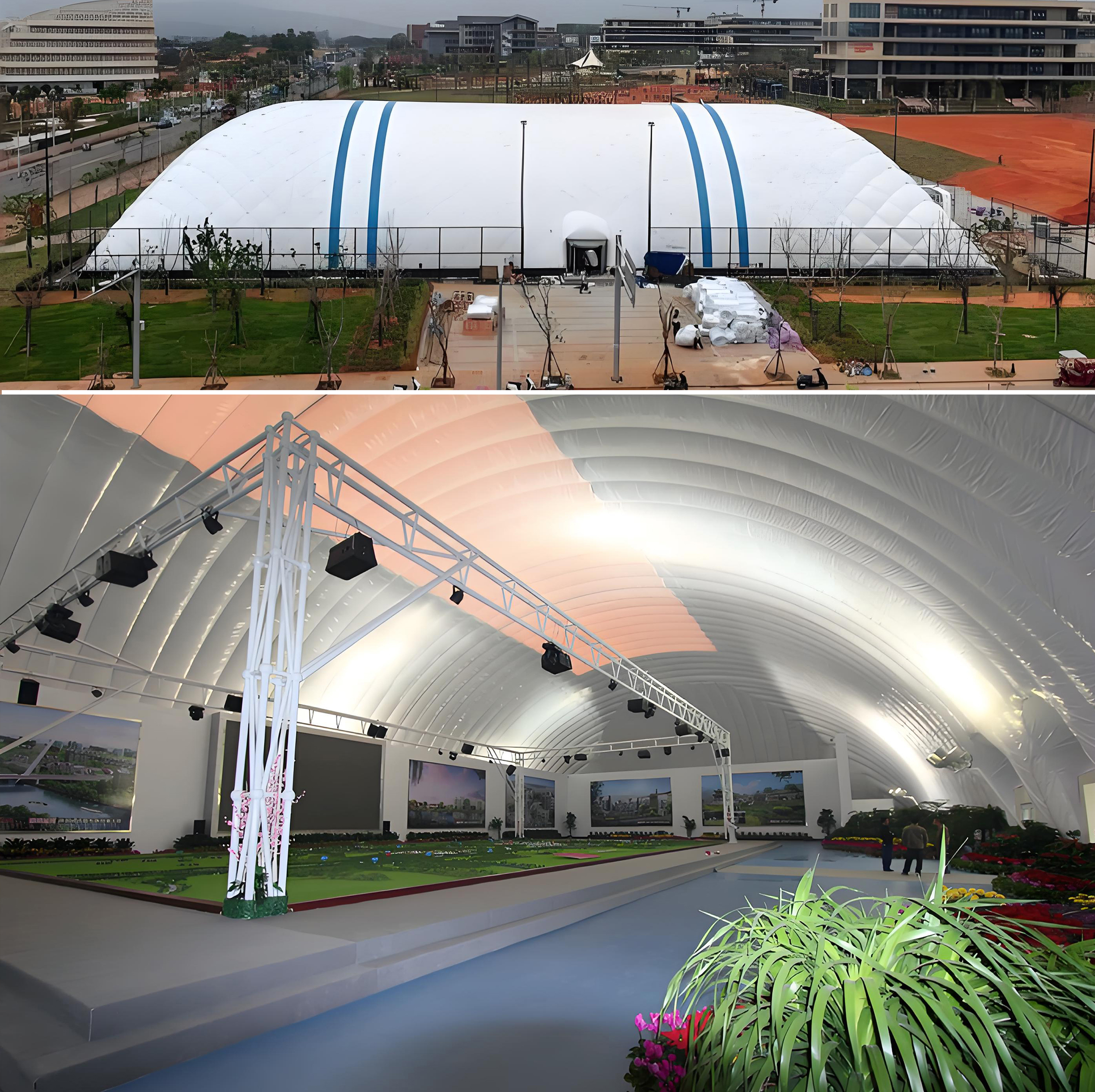 Large tents